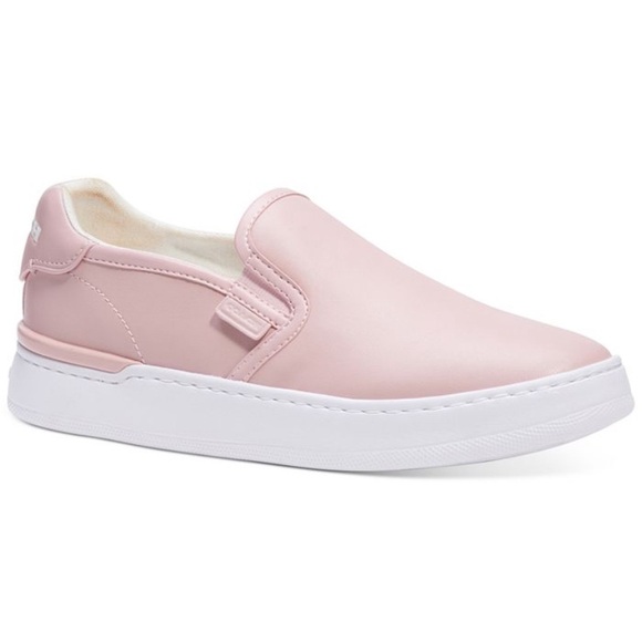 COACH Women’s Walker Leather Slip On Sneakers - Picture 1 of 6